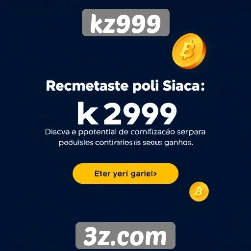 Potencial de monetização para desenvolvedores no kz999